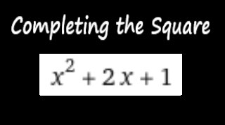 Practice Completing the Square (3)