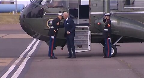 Biden Completely Ignores Marine