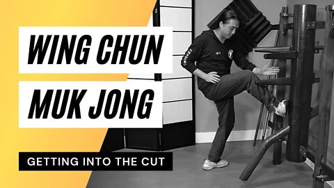 Wing Chun Muk Jong | Wooden Dummy | Getting Into The Cut | Kung Fu Training Online