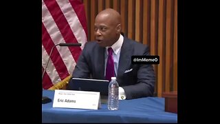 Major Adams trying to convince people that crime in NYC is just a perception problem.