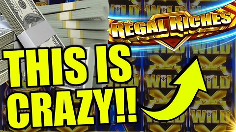 THE SLOT MACHINE IS ON FIRE! 🔥 Back 2 Back MAX BET Regal Riches JACKPOTS in Las Vegas!