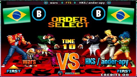 The King of Fighters '97 (wars Vs. HKS / ander-apy) [Brazil Vs. Brazil]