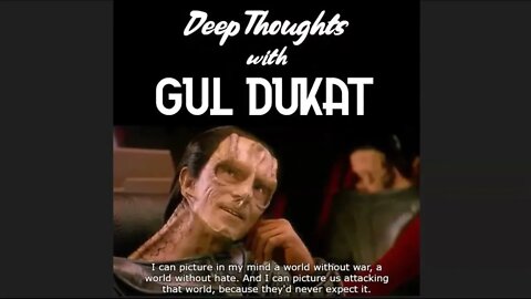 Wordle of the Day for September 8, 2022 ... Happy Star Trek Day from Gul Dukat and Me!