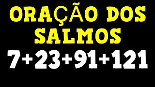 🔴 [🙏] ORAÇÃO DOS SALMOS 7 SALMOS 23, SALMOS 91 E SALMOS 121 ORAÇÃO DA NOITE PARA DORMIR AO VIVO