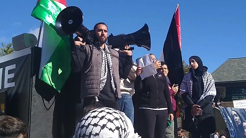 "End the siege on Gaza now!" #Palestine Protest #Milwaukee