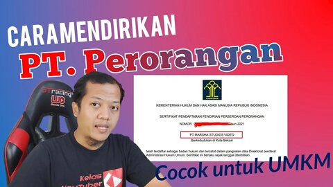 Cara Mendirikan Perseroan Perorangan, Sekarang UMKM Bisa Bikin PT