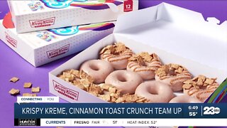 Krispy Kreme unveils Cinnamon Toast Crunch doughnuts