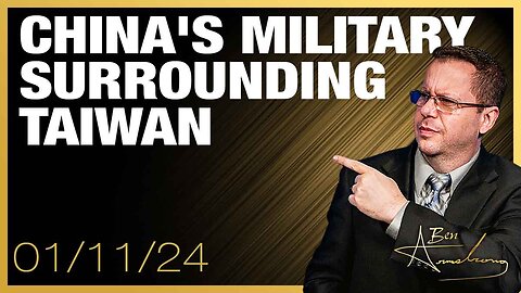 China's Military Surrounding Taiwan Right Before The Election