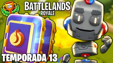 10 Mil Troféus e Caixa de Batalha da Temporada 13 do Battlelands Royale