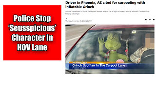 Police In AZ Stop A Driver With A 'Seusspicious' Character Inside