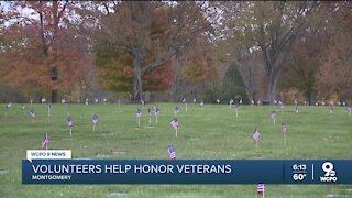 Volunteers help honor veterans