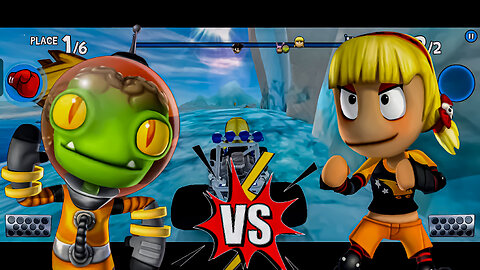 "Zorp Vs Roxie Roller, Glacier Gluch'' #controgamer #anmolgamex #bbr2gameplay