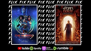 THE POPE'S EXORCIST (2023) & THE MARVELS (2023) Trailer Reaction : FLIX FIX