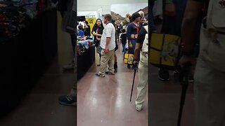 Walking at El Paso Comic Con on Saturday. 4-22-23 Part 2