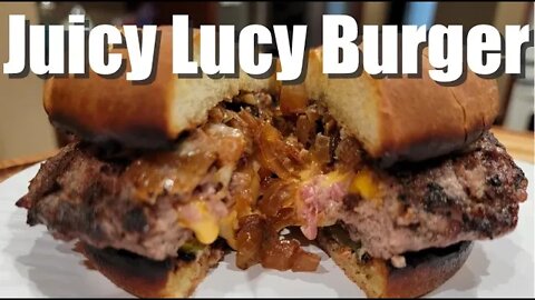 World Famous Juicy Lucy Burger