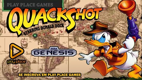 Quackshot - Donald Duck - Sega Genesis