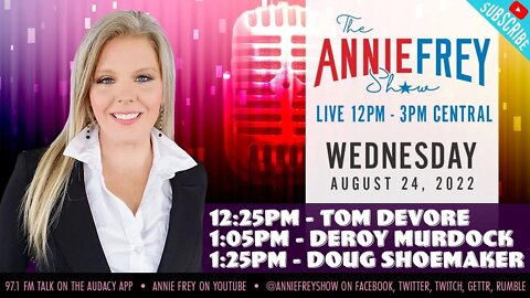 Student Loan Forgiveness Announced, Midterms Approaching • Annie Frey Show 8/24/22