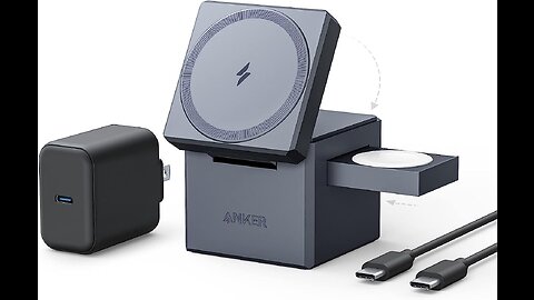 MagSafe Charger, Anker 3-in-1 Cube with MagSafe