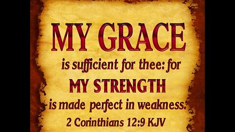 God's grace is more than enough