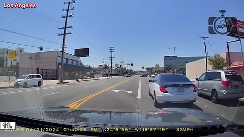 MOBILITY SCOOTER GOES THROUGH THE BARRIERS RIGHT WHEN THE TRAIN COMES