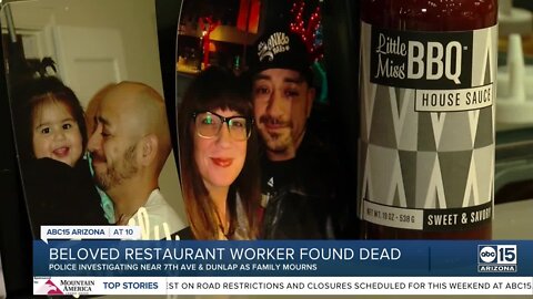 Beloved restaurant worker found dead