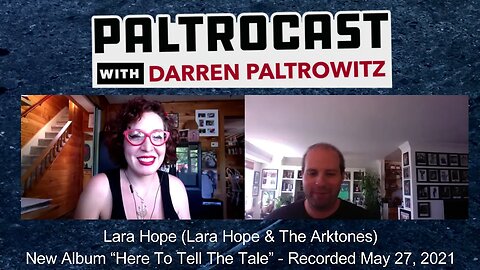 Lara Hope & The Ark-Tones' Lara Hope interview with Darren Paltrowitz