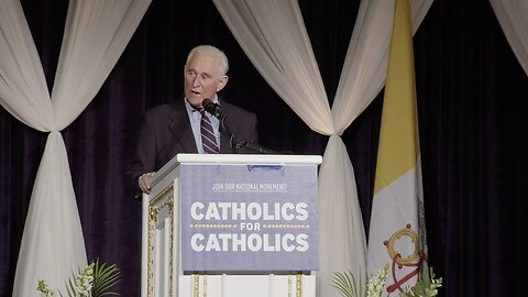 Roger Stone Delivers Historic Spiritual Message To Catholics At Mar-a-Lago