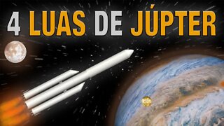 Impulsionadores Retornáveis | # 1 | 4 Luas de Júpiter | Spaceflight Simulator