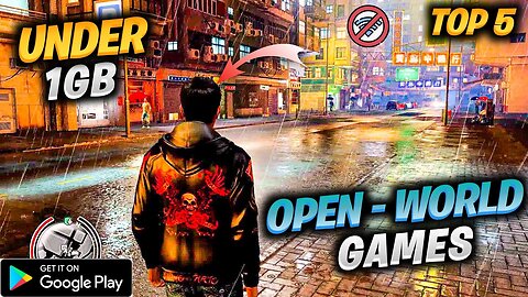 Top 5 Pc Games Under 1 GB |Top 5 Open World Games For Android Under 1GB