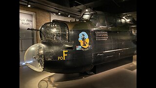 Avro Lancaster WWII 1943 bomber cockpit