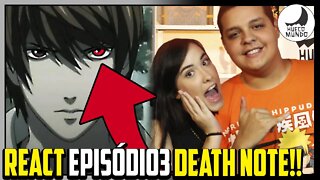 Bea Reagindo ao TERCEIRO EPISÓDIO DE DEATH NOTE | Hueco Mundo