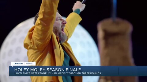 Loveland's Nate Kennelly competing in Holey Moley finale