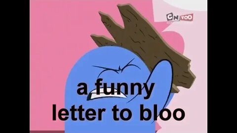 youtube fun: fosters home bloo's funny letter #shorts