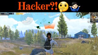 Hacker?!🤔 - PubG Mobile