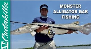 Alligator Gar Fishing On The Trinity River with Captain Kirk Kirkland