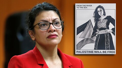 DEMOCRAT REP. TLAIB'S INVOLVEMENT IN ART EXHIBIT STOKING ISRAEL'S DESTRUCTION!