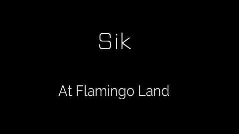 POV of Sik at Flamingo Land, North Yorkshire, England