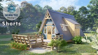 Small House Design Ideas - A Frame House - Minh Tai Design 26 - Shorts