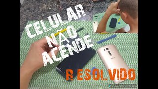 CELULAR NÃO ACENDE!? (RESOLVIDO)