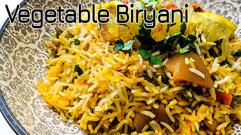 Mouthwatering Vegetable Biryani Recipe | Flavorful and Fragrant Delight!