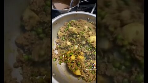 Aloo mater keema #aloomatarkeema #foodlover #food #ytshorts #viralvideo