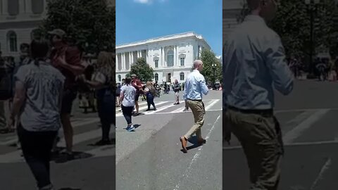 6/30/22 Nancy Drew-Video 3-BLM Group From the Church in Video 1 Protesting at SC- Strong Language...