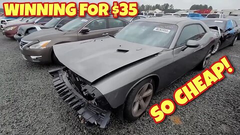 Winning This Challenger RT At Copart For $35