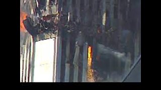 Thermite spewing molten iron from the South Tower