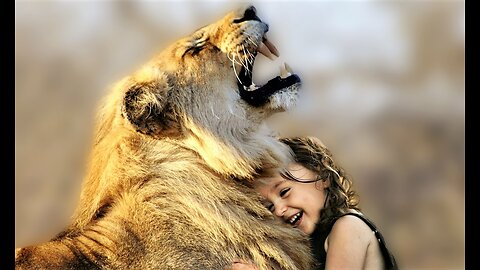 The Heartwarming Tale of How a Lion Fell in Love with a Little Girl 🦁❤️ - Animal Vised