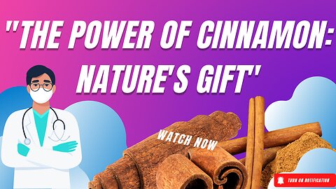 "The Power of Cinnamon: Nature's Gift" HEALTH BENEFITS OF CINNAMON #cinnamon #healthbenefits