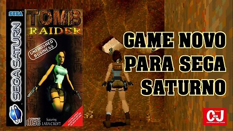Jogo Novo para Sega Saturno | Tomb Raider: Unfinished Business