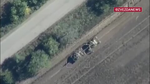 Various Clips of the Use of the Lancet Kamikaze UAV on Ukrainian Military Equipment