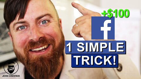 Make $100 Per Day From Facebook With This 1 Trick!