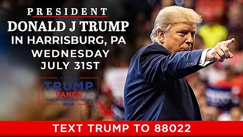 LIVE: President Trump in Harrisburg, PA